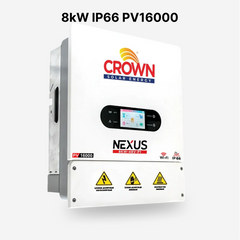 Crown Nexus 8kW PV16,000 Single Phase Hybrid Solar Inverter