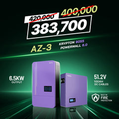 Knox Azadi Sale Offer - AZ-3 | Knox Powerwall 6.0 Lithium Battery | Knox Krypton 9055 Solar Inverter
