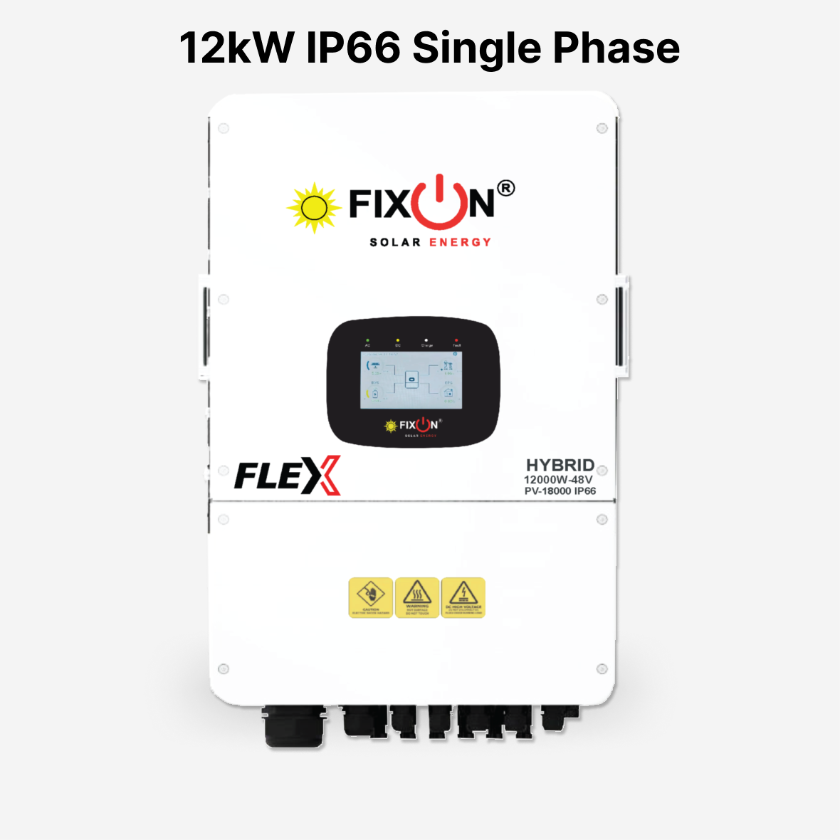 Fixon Flex 12kW PV-18000 Single Phase Hybrid Solar Inverter