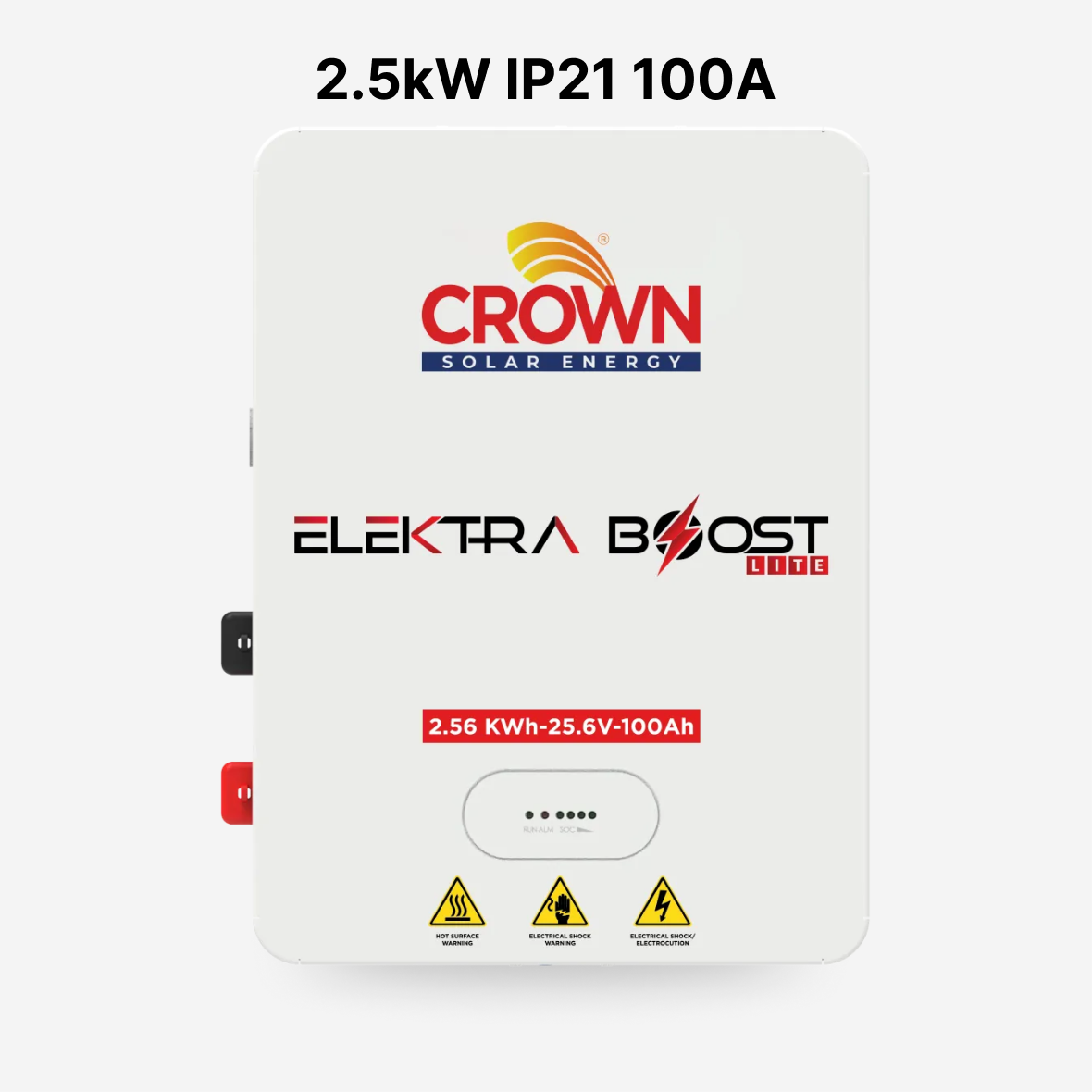 Crown Electra Boost lite 2.5kW 100A Lithium Battery