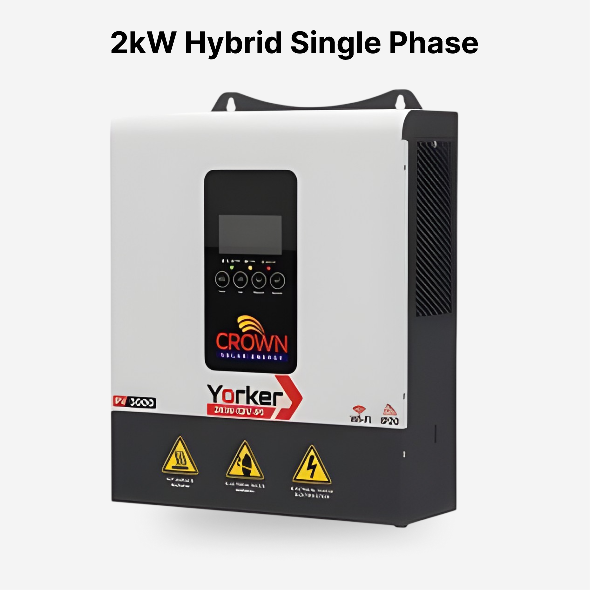 Crown Yorker 2kW Pure Shine Wave Solar Inverter