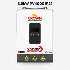 Crown Yorker 3.6kW Off-Grid Single Phase Hybrid Solar Inverter