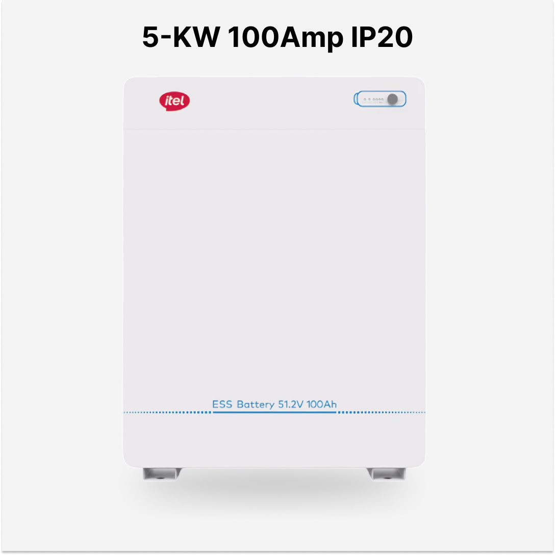 Itel 5KW 51.2v 100Amp IP-20 Lithium Battery