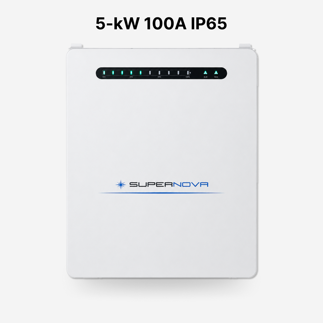 SuperNova 51.2v 100A With 6000LC Lithium Battery