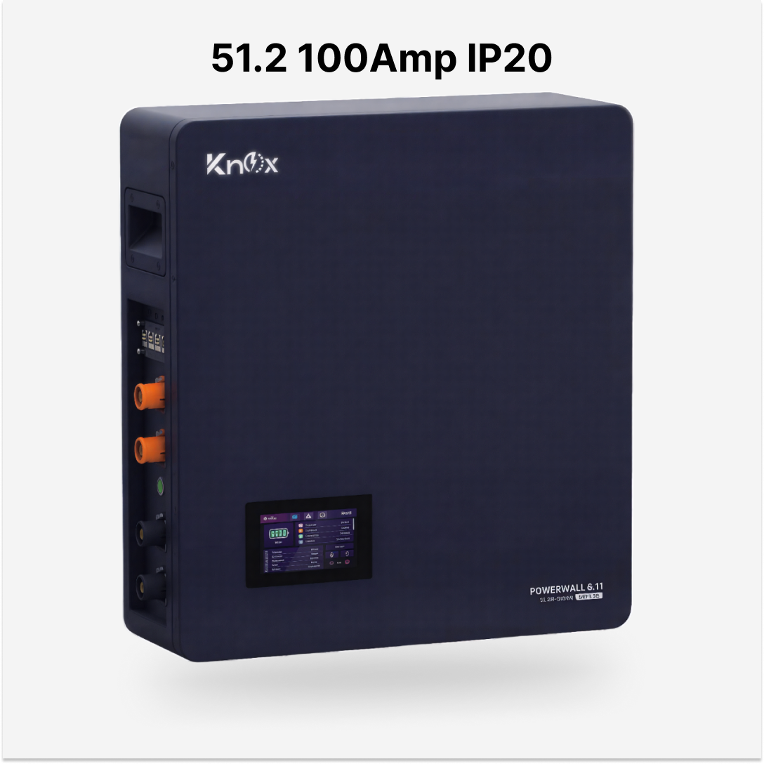 Knox Powerwall 6.11 51.2v 100Amp IP20 Lithium Battery