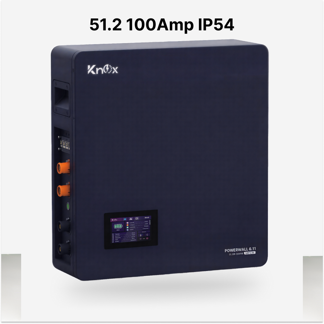 Knox Powerwall 6.11 51.2v 100Amp IP54 Lithium Battery
