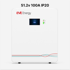 Eve Energy LVI 2.0 WallMount 5KW 51.2v 100Ah Lithium Battery