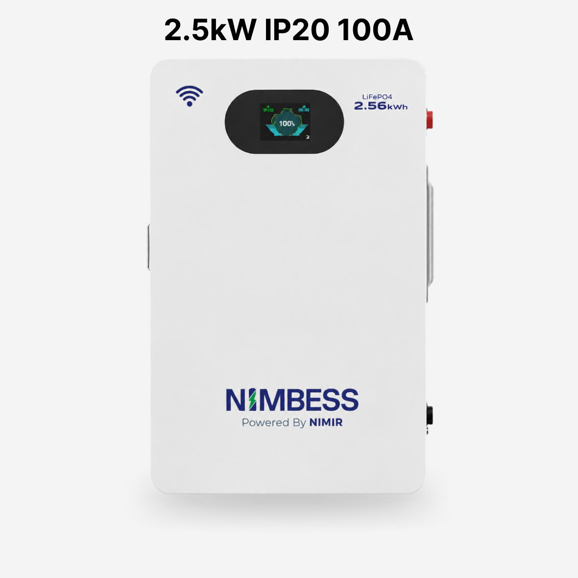 Nimbess Flyer 2.56kWh 100A With 8000LC Lithium Battery