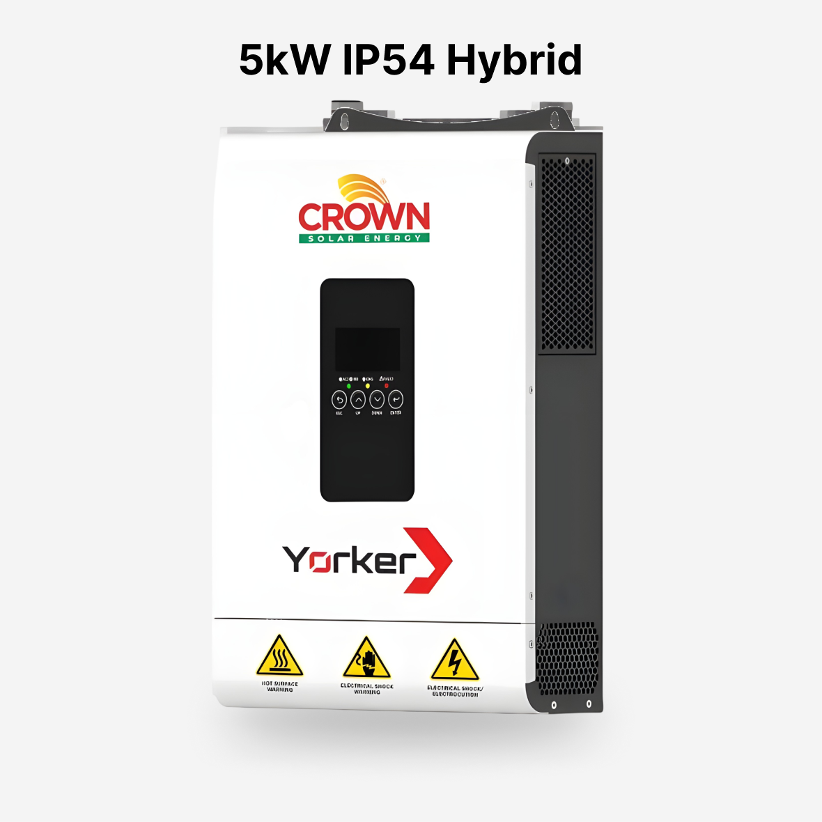 Crown Yorker Pro 5kW Pure Shine Wave Solar Inverter