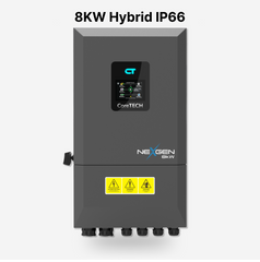 CoreTech NextGen 8KW Single Phase Hybrid Solar Inverter