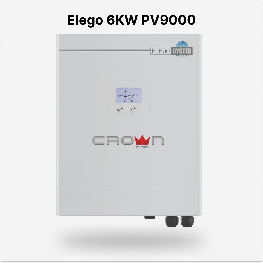 Crown Elego-Oyster 6KW PV9000 Hybrid Solar Inverter