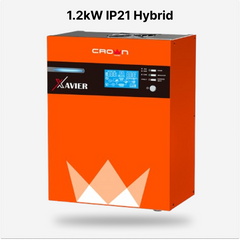 Crown Xavier 1.2Kva 900W Hybrid Solar Inverter