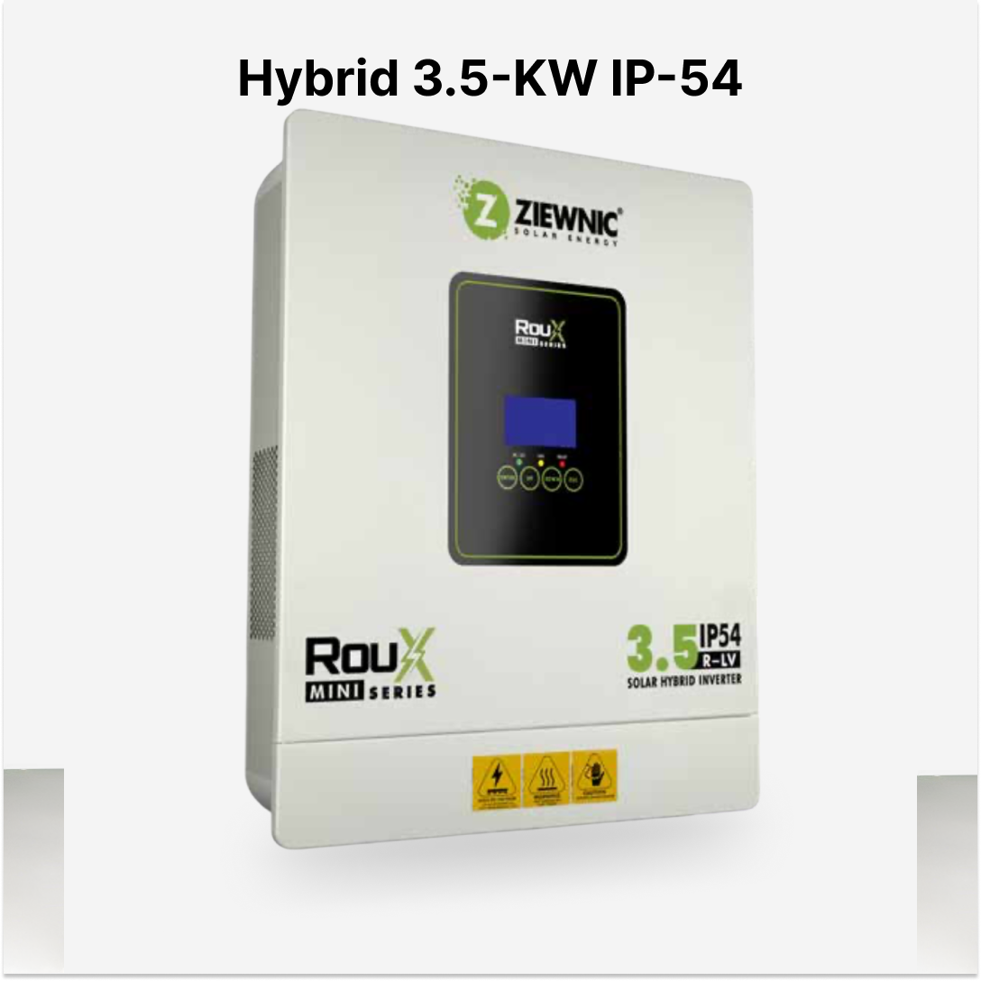 Ziewnic Roux Series 3.5KW PV-5000 IP54 Hybrid Solar Inverter