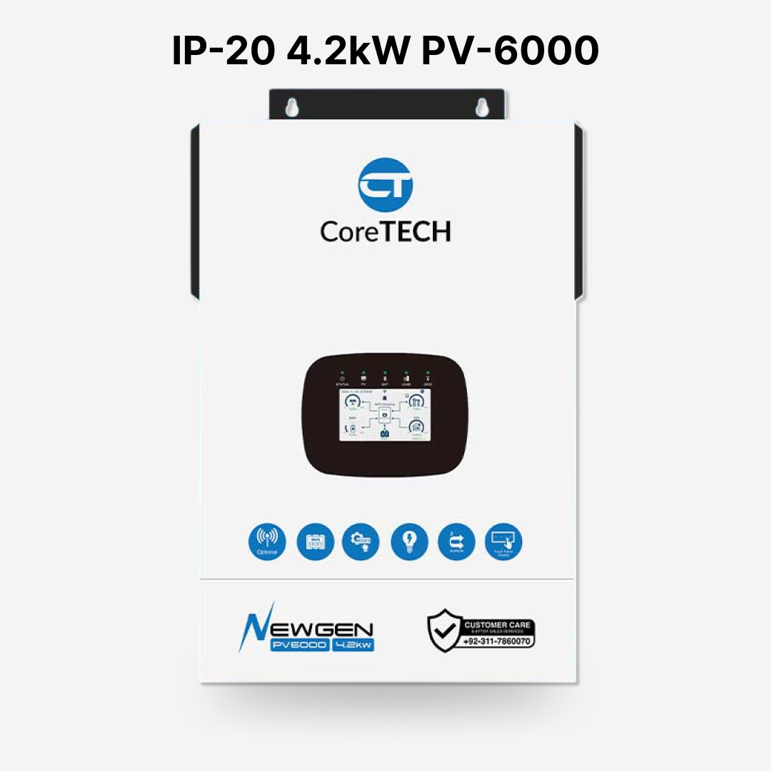 CoreTech NewGen 4.2kW PV6000 Hybrid Solar Inverter