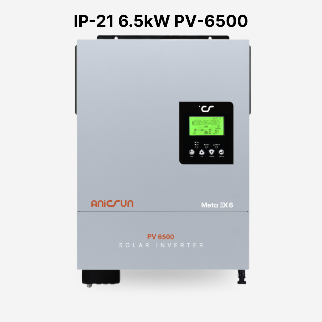 Anicsun Meta EX 6kW PV6500 Hybrid Solar Inverter