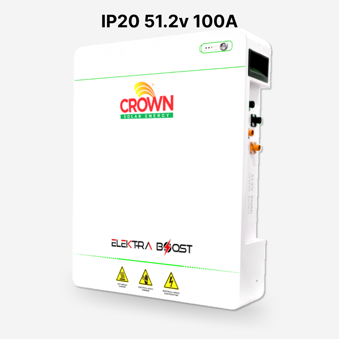Crown Electra Boost 5kW 100A Lithium Battery