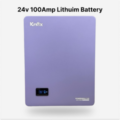 Knox 24v 100Amp Lithuim Battery Powerwall 3.0