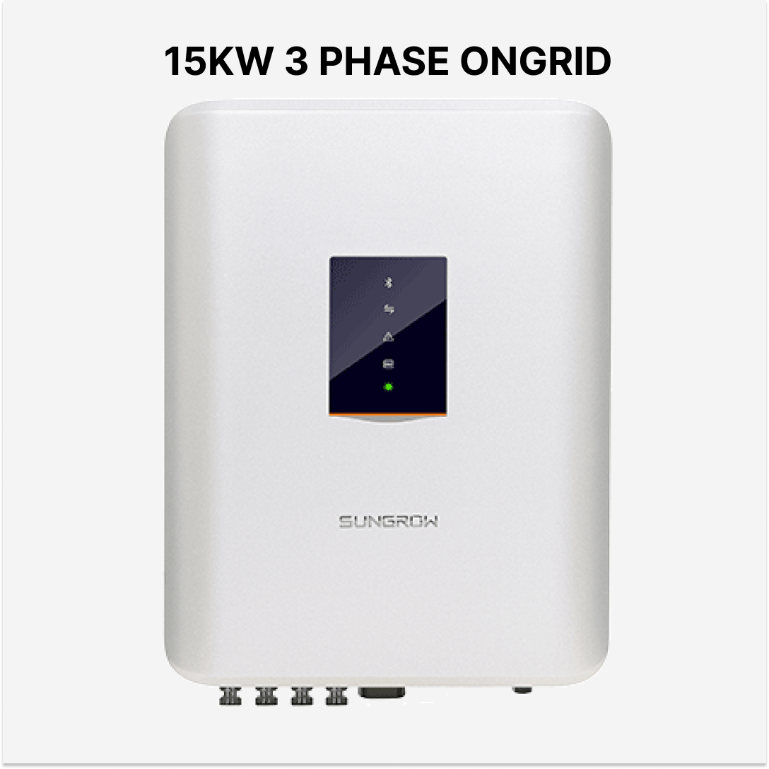 SUNGROW 15KW OnGrid Solar Inverter – Kamal Solar