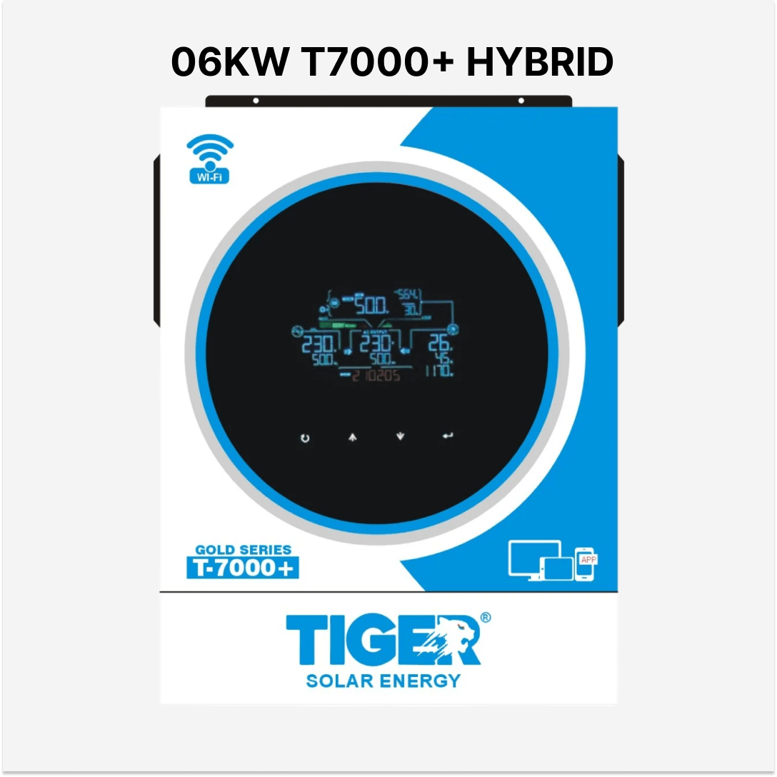 Tiger 6KW T7000+ Solar inverter Hybrid