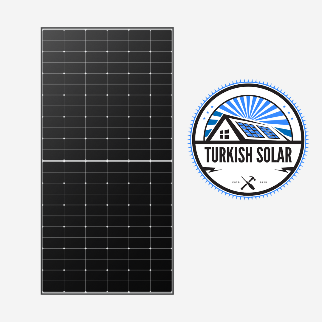 Turkish 585 W N-Type Topcon Double Glass Solar Panel