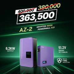 Knox Azadi Sale Offer - AZ-2 | Knox Powerwall 6.0 Lithium Battery | Knox Krypton 9000 Solar Inverter