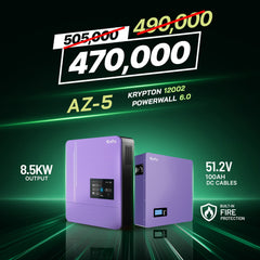 Knox Azadi Sale Offer - AZ-5 | Knox Powerwall 6.0 Lithium Battery | Knox Krypton 12002 Solar Inverter