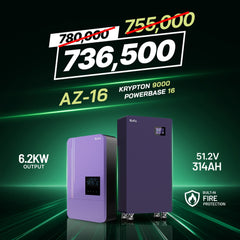 Knox Azadi Sale Offer - AZ-16 | Knox PowerBase 16 Lithium Battery | Knox Krypton 9000 Solar Inverter