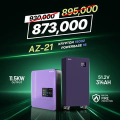 Knox Azadi Sale Offer - AZ-21 | Knox PowerBase 16 Lithium Battery | Knox Krypton 15002 Solar Inverter