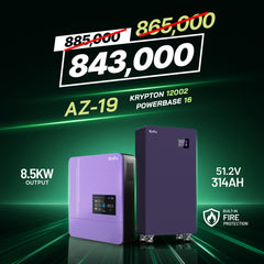 Knox Azadi Sale Offer - AZ-19 | Knox PowerBase 16 Lithium Battery | Knox Krypton 12002 Solar Inverter