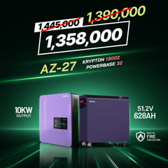 Knox Azadi Sale Offer - AZ-26 | Knox PowerBase 32 Lithium Battery | Knox Krypton 13002 Solar Inverter