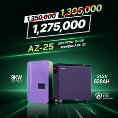 Knox Azadi Sale Offer - AZ-25 | Knox PowerBase 32 Lithium Battery | Knox Krypton 11008 Solar Inverter